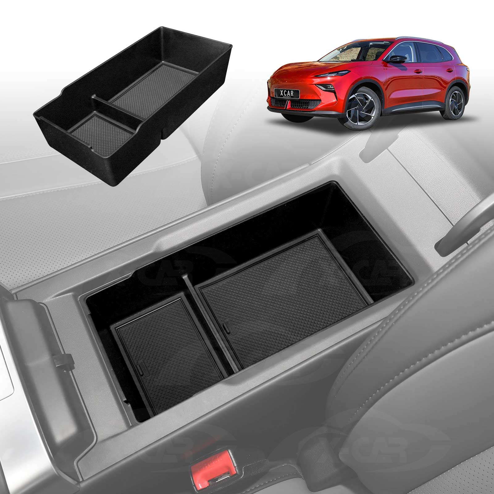 Centre Console Organiser for MG MGS5 EV 2025-Onwards Armrest Tray Storage Box Interior Accessories - Image 12