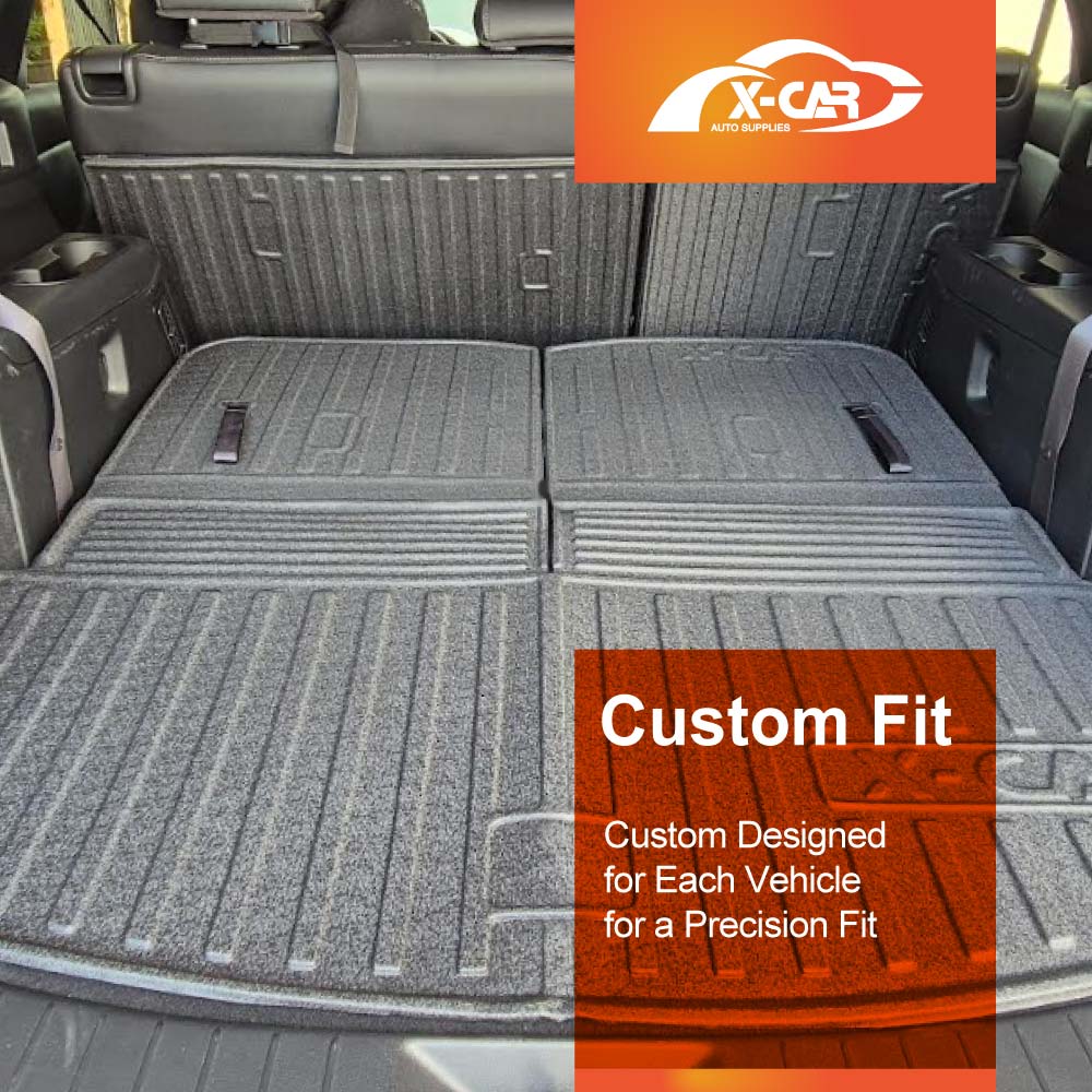 Boot Liner / Back Seat Protector for Mazda CX-80 CX80 2024-Onwards All-Weather Car Mats - Image 2