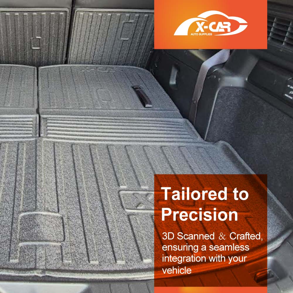 Boot Liner / Back Seat Protector for Mazda CX-80 CX80 2024-Onwards All-Weather Car Mats - Image 4