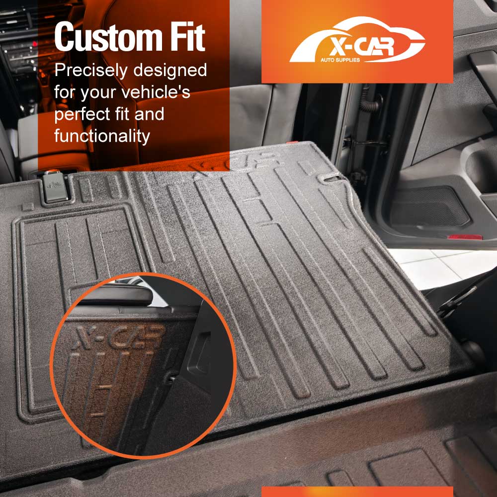 Back Seat Protector for SKODA Karoq 2018-Onwards Cargo Trunk Mat - Image 3