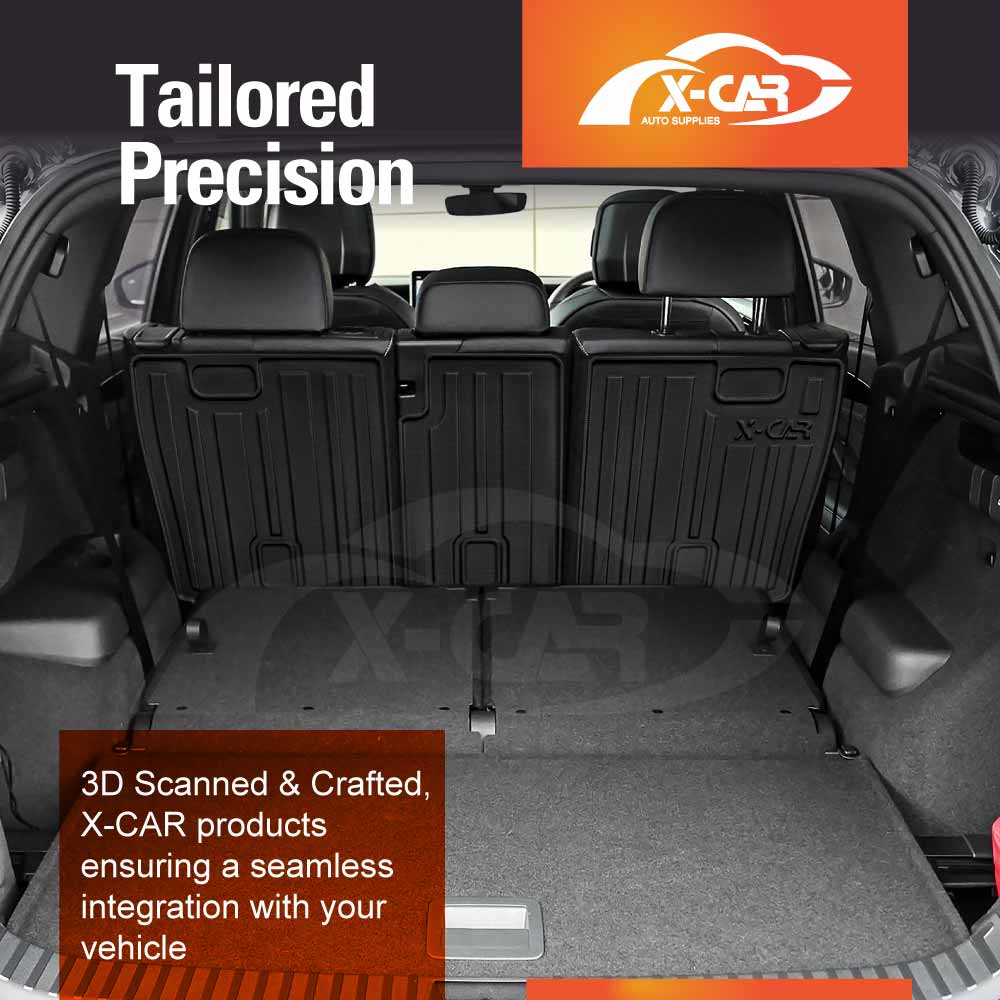 Boot Liners Back Seat Protector for Volkswagen Tayron 7 Seater 2025-Onwards Cargo Trunk Mat - Image 2