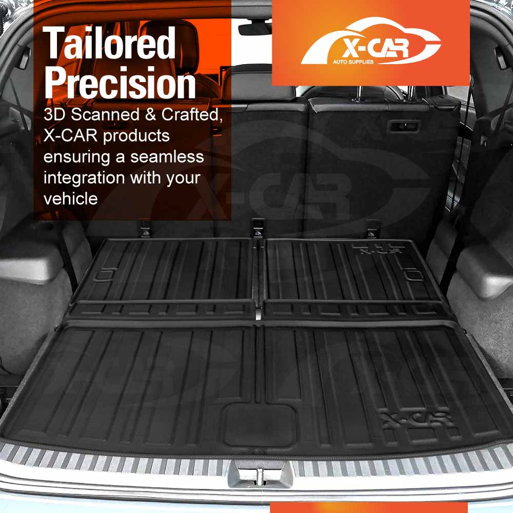 Boot Liners Back Seat Protector for Volkswagen Tayron 7 Seater 2025-Onwards Cargo Trunk Mat - Image 3