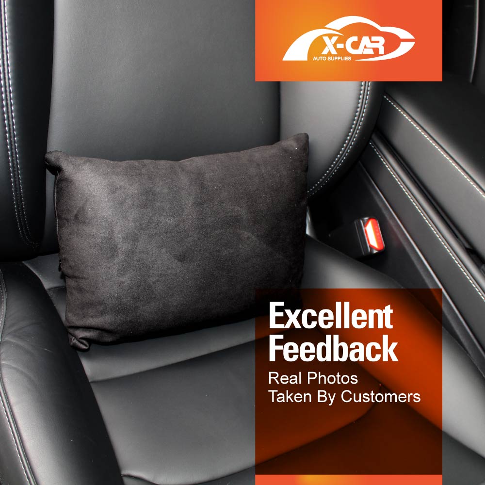 Black Headrest/Waist Pillow for Tesla Model 3/Y Seat Neck/Back Support Cushion Accessories - Image 9