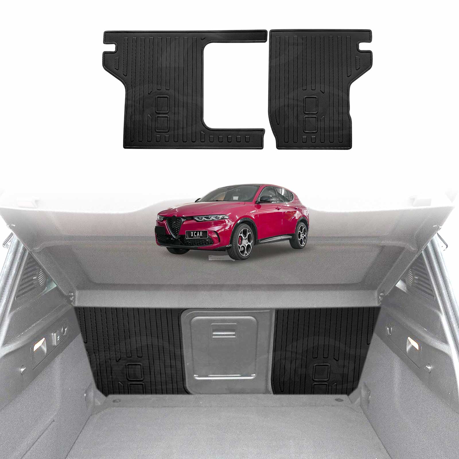 Boot Liner/Back Seat Protector for Alfa Romeo Tonale 2022-Onwards Cargo Trunk Mats - Image 16