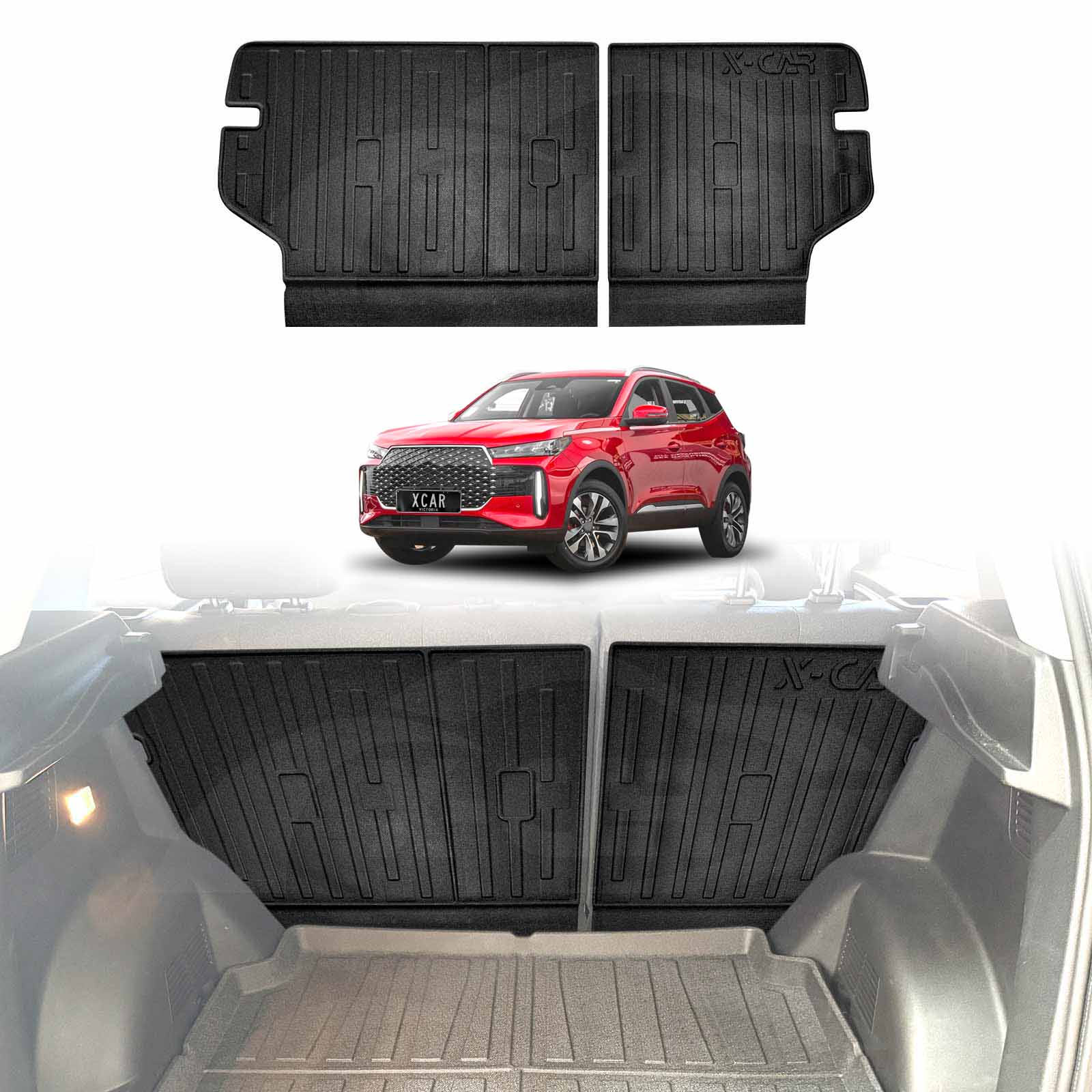 Boot Liner/ Back Seat Protector for Chery Tiggo 4 2025-Onwards All Weather Car Mats - Image 24