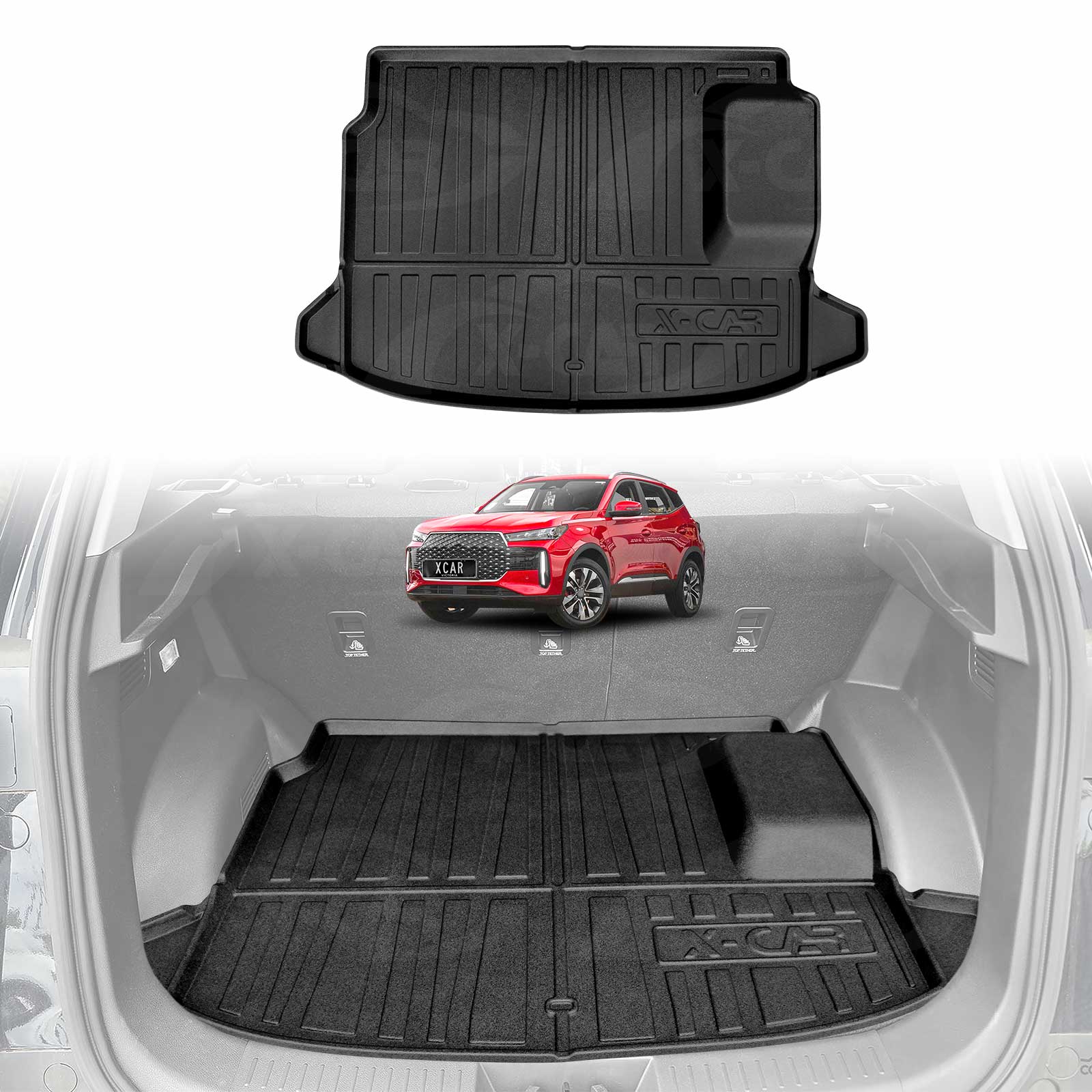 Boot Liner/ Back Seat Protector for Chery Tiggo 4 2025-Onwards All Weather Car Mats - Image 25