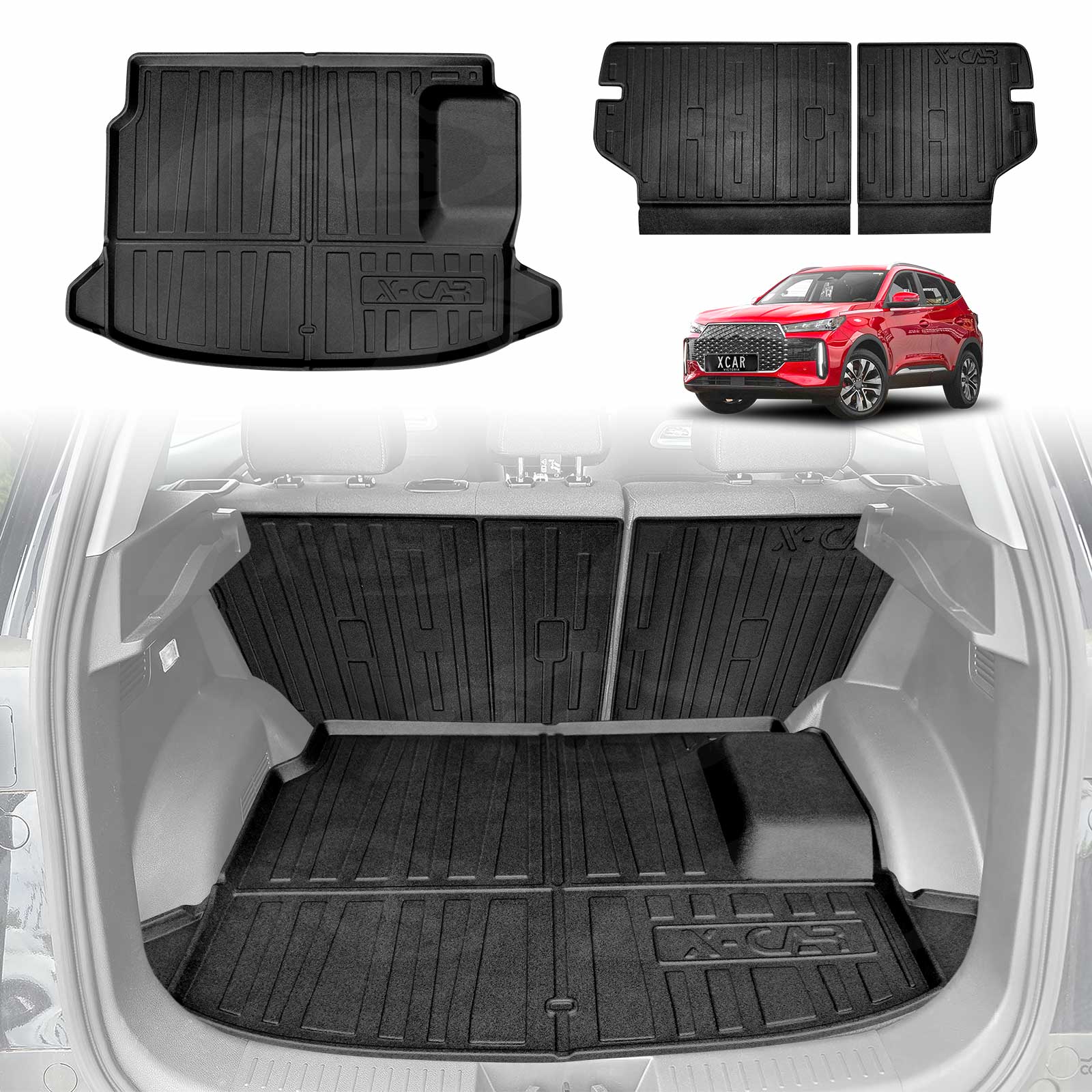 Boot Liner/ Back Seat Protector for Chery Tiggo 4 2025-Onwards All Weather Car Mats - Image 8