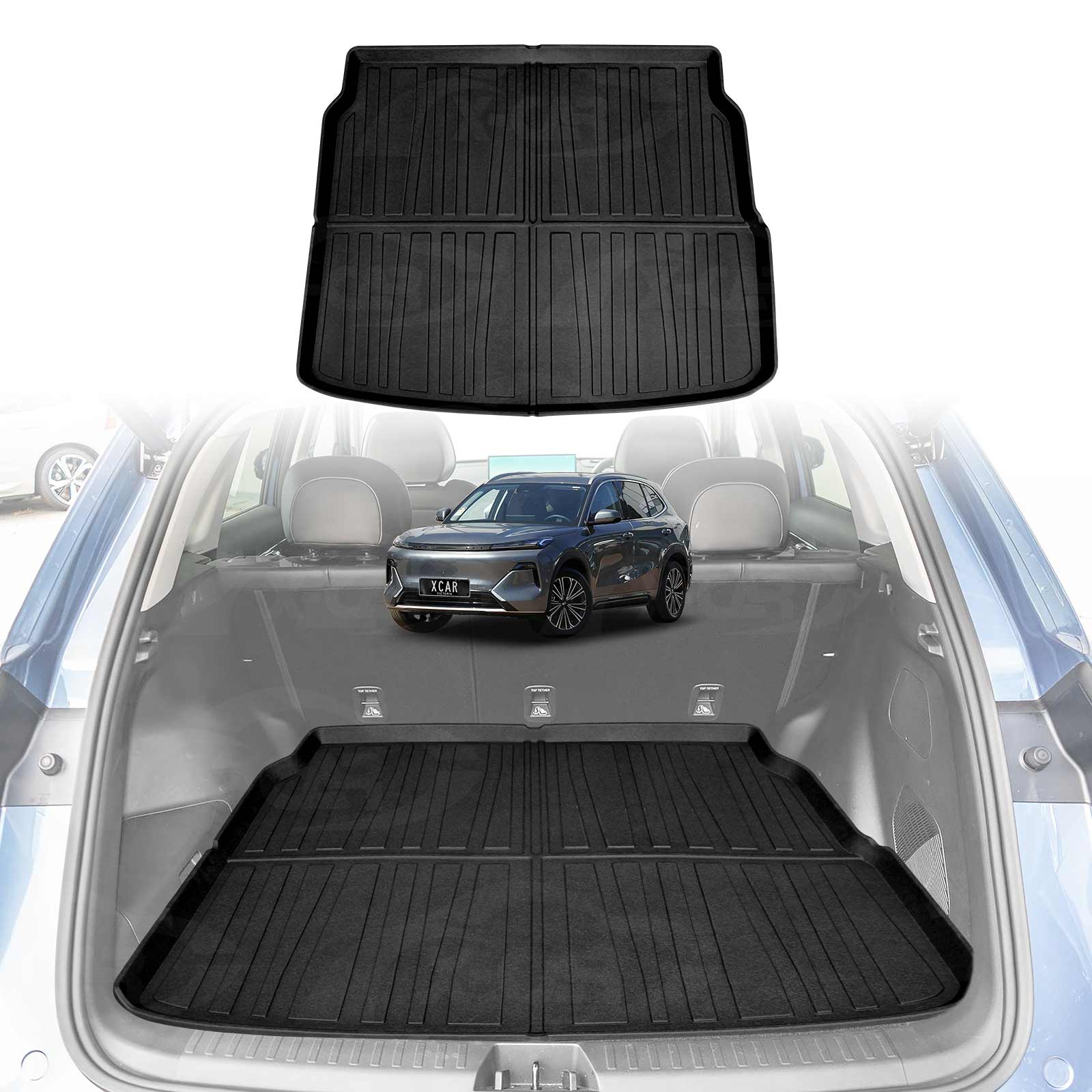 Boot Liner/Back Seat Protector for Geely Starray EM-i 2025-Onwards with Subwoofer Cargo Trunk Mat - Image 14