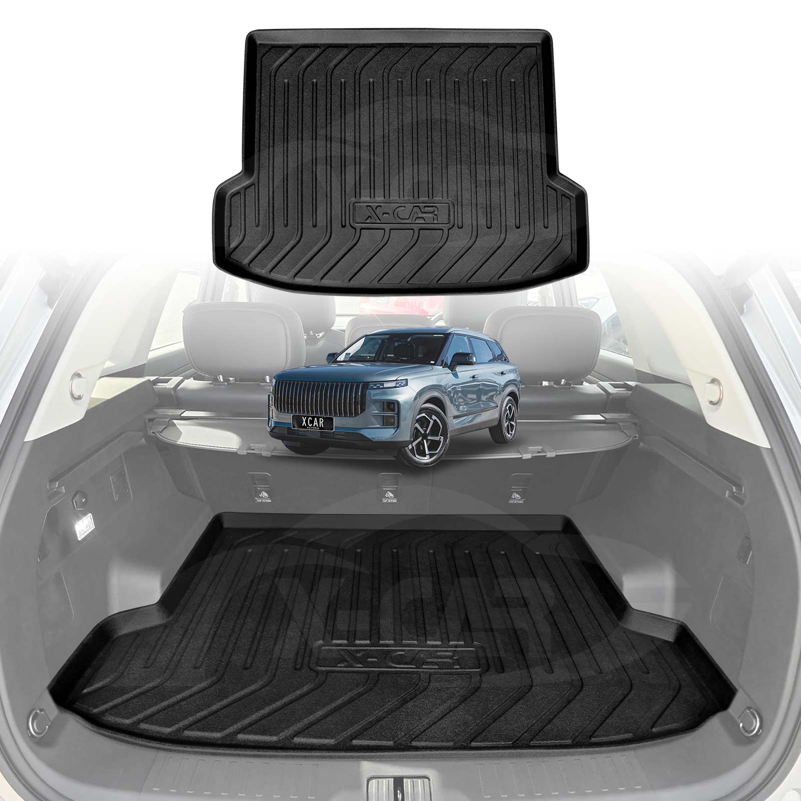 Boot Liner/ Back Seat Protector for Jaecoo J7 SHS PHEV 2024-Onwards All Weather Car Mat - Image 14