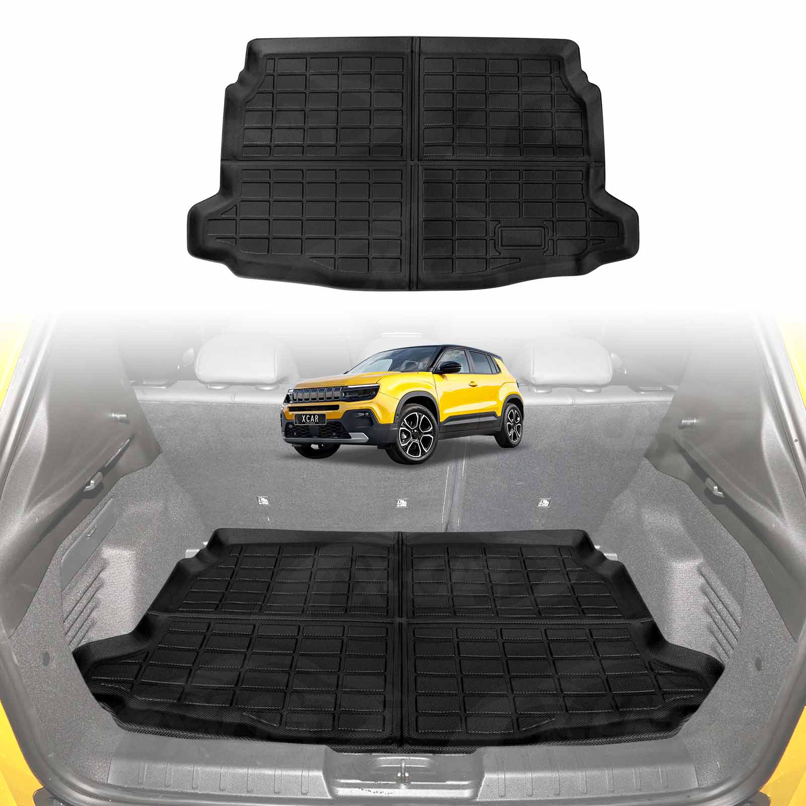 Boot Liner/Back Seat Protector for Jeep Avenger 2024-Onwards Cargo Trunk Mat - Image 12