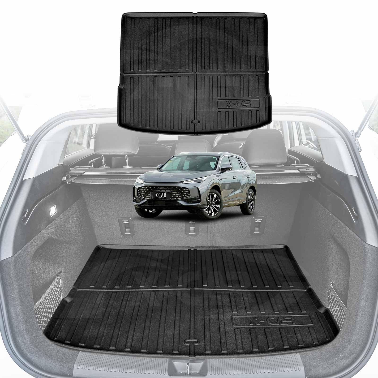 Boot Liner/ Back Seat Protector for MG HS AS33 2024-Onwards All Weather Car Mat - Image 14