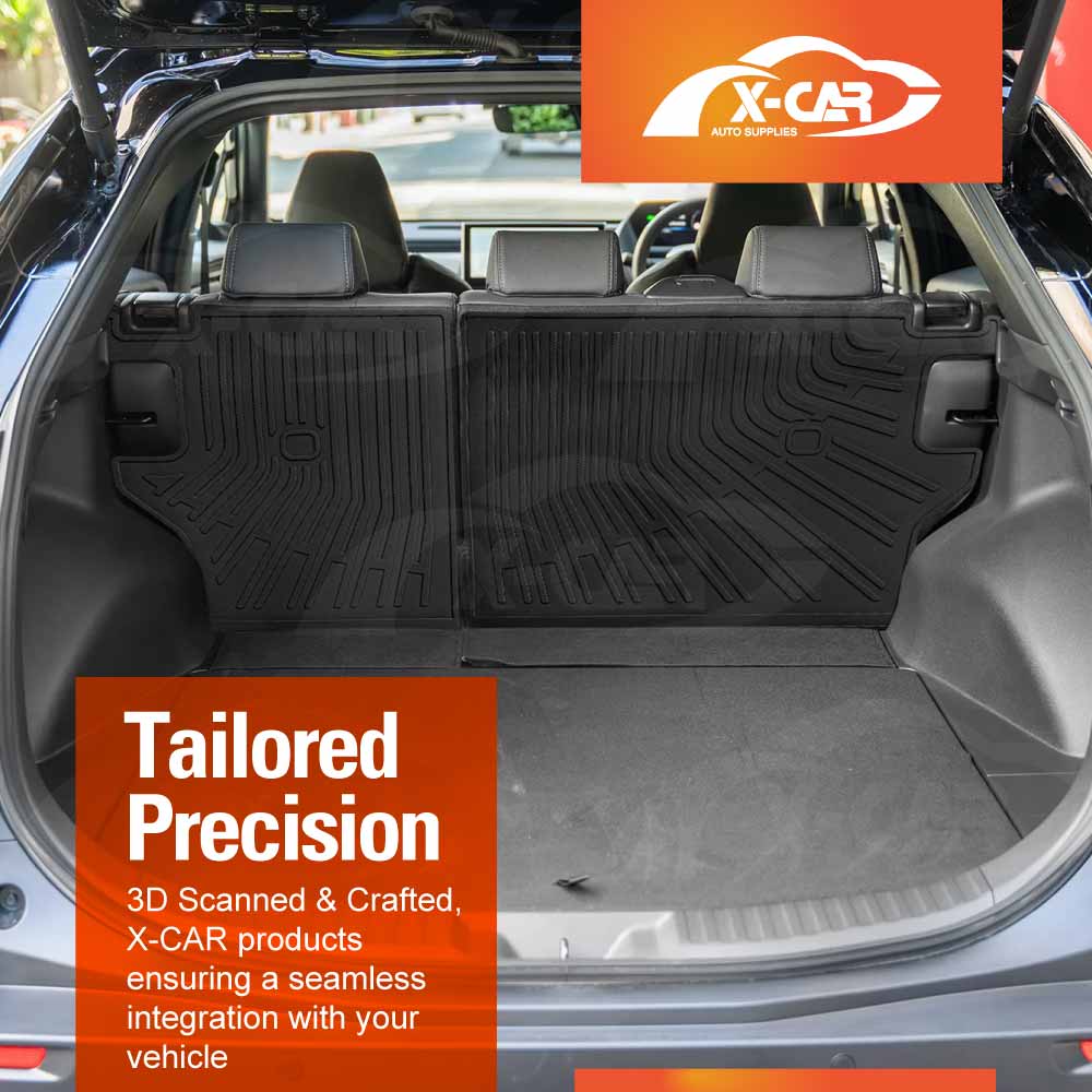 Boot Liner/ Back Seat Protector for Subaru Solterra 2023-Onwards All-Weather Car Liners - Image 5