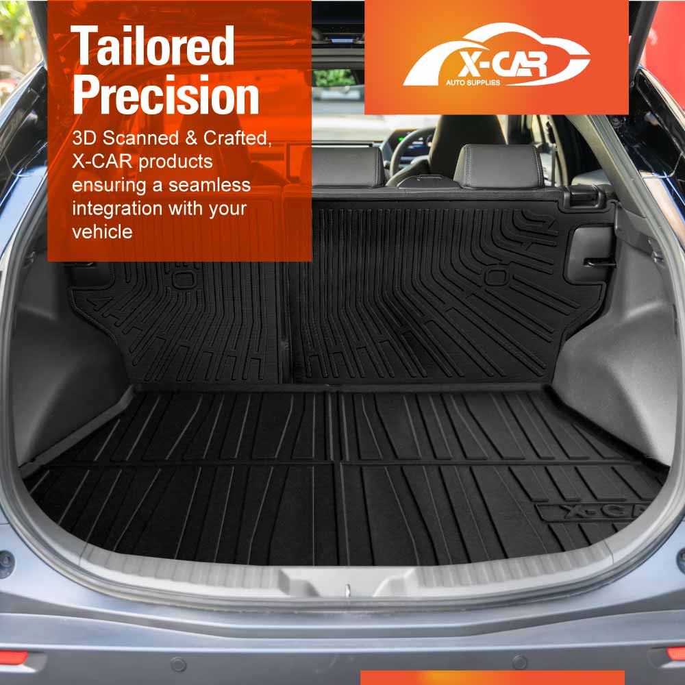 Boot Liner/ Back Seat Protector for Subaru Solterra 2023-Onwards All-Weather Car Liners - Image 7