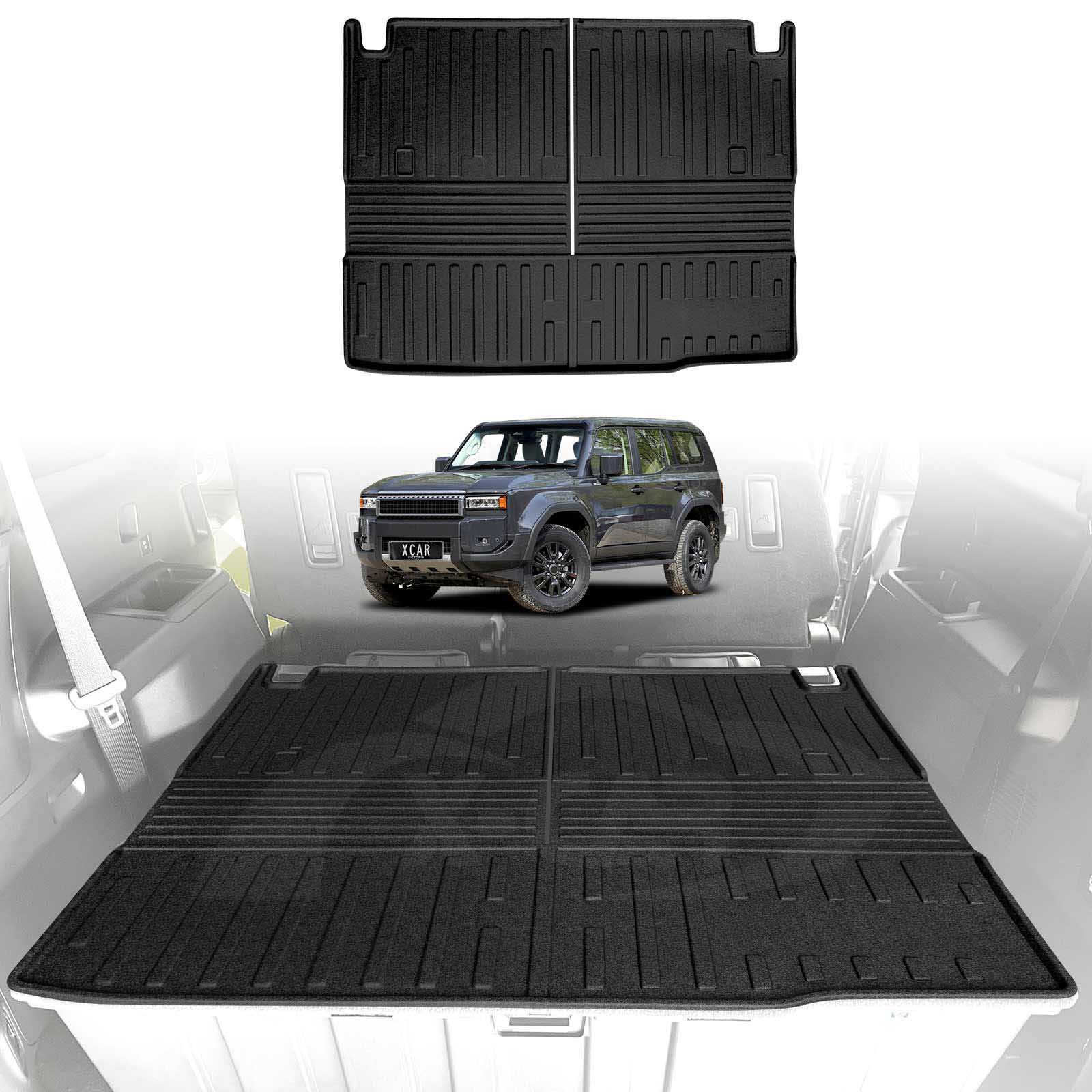 Boot Liner / Back Seat Protector for Toyota Prado 250 Series 7-Seater 2024-Onwards - Image 16