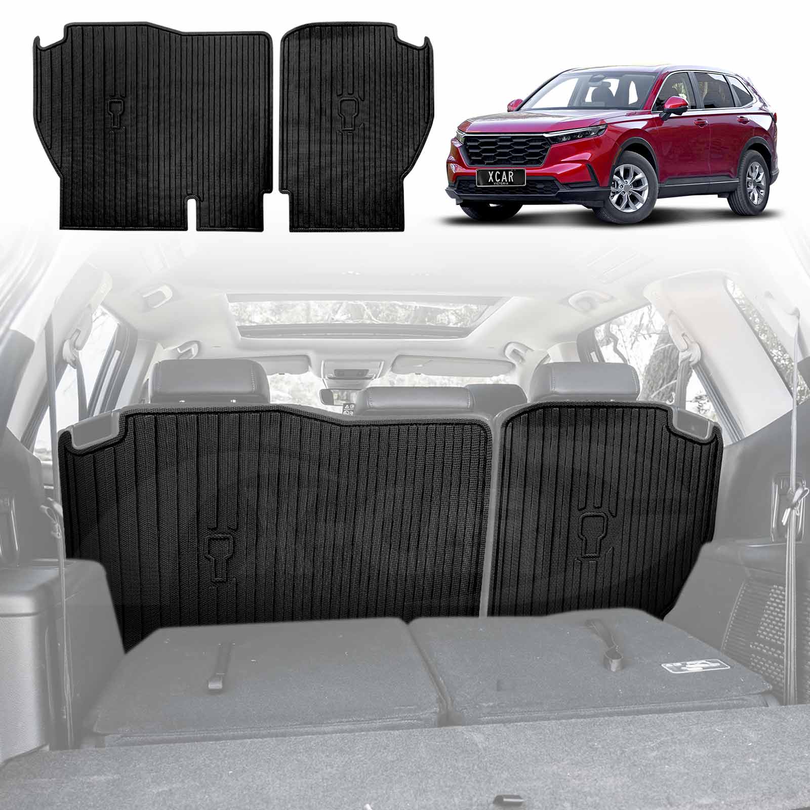 Boot Liner / Back Seats Protector for Honda CR-V 7 Seats 2023-Onwards CRV Cargo Trunk Mat - Image 18
