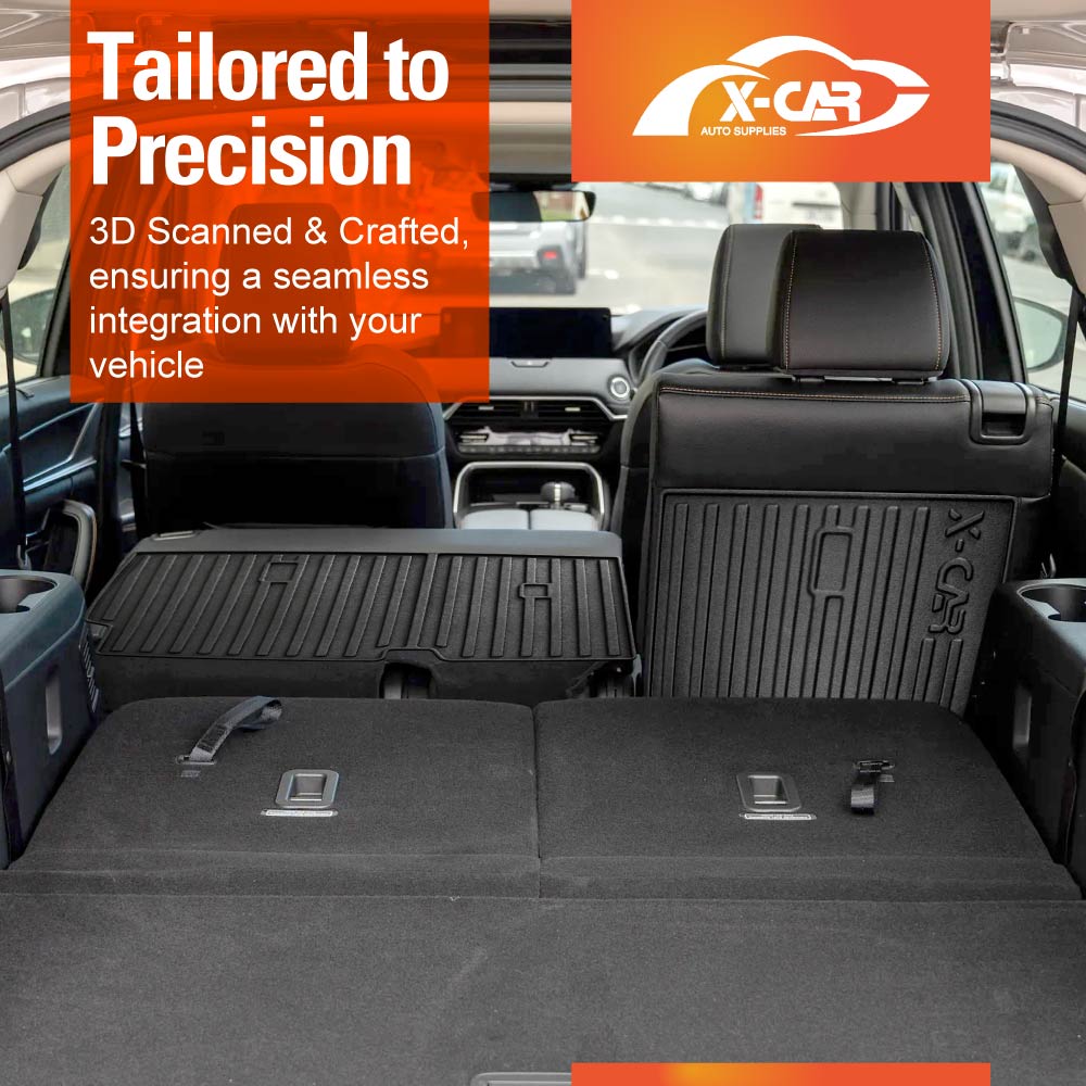 Boot Liner Back Seats Protector for Mazda CX-90 CX90 2023-Onwards All-Weather Liners - Image 9