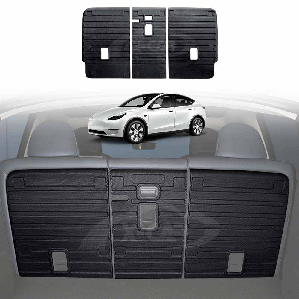 Tesla Model Y Interior Liners Set 3D All-Weather Cargo Mats 2022-2025 - Image 21