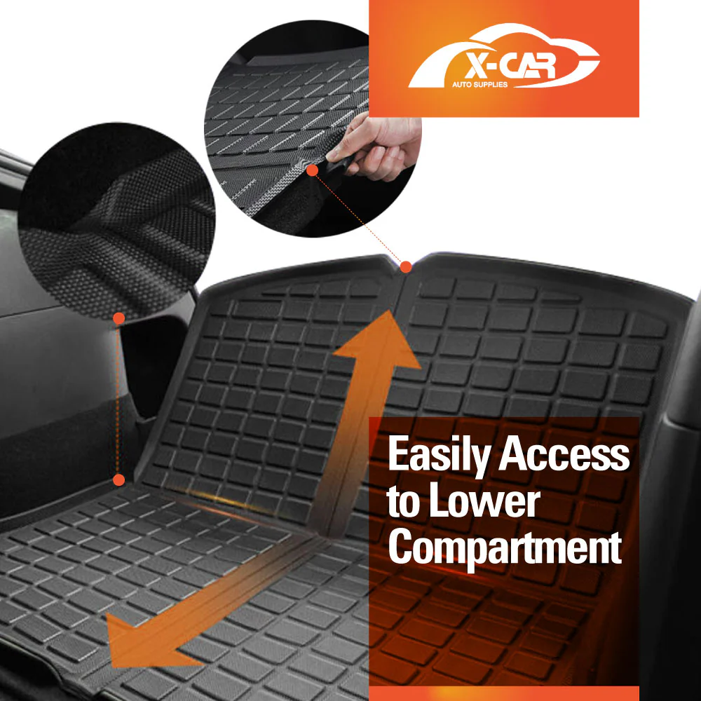 Tesla Model Y Interior Liners Set 3D All-Weather Cargo Mats 2022-2025 - Image 3