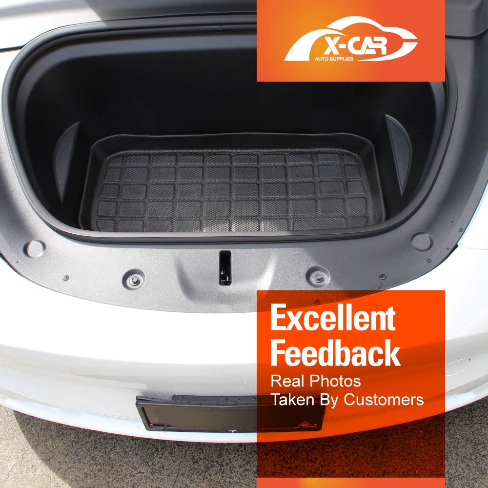 Tesla Model Y Interior Liners Set 3D All-Weather Cargo Mats 2022-2025 - Image 6