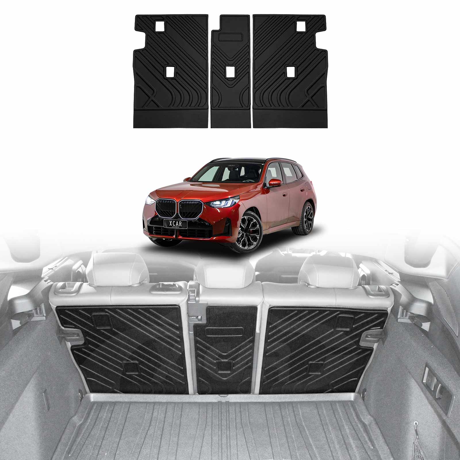 Boot Liner/ Back Seat Protector for BMW X3 G45 Series 2024-Onwards All Weather Car Mat - Image 17