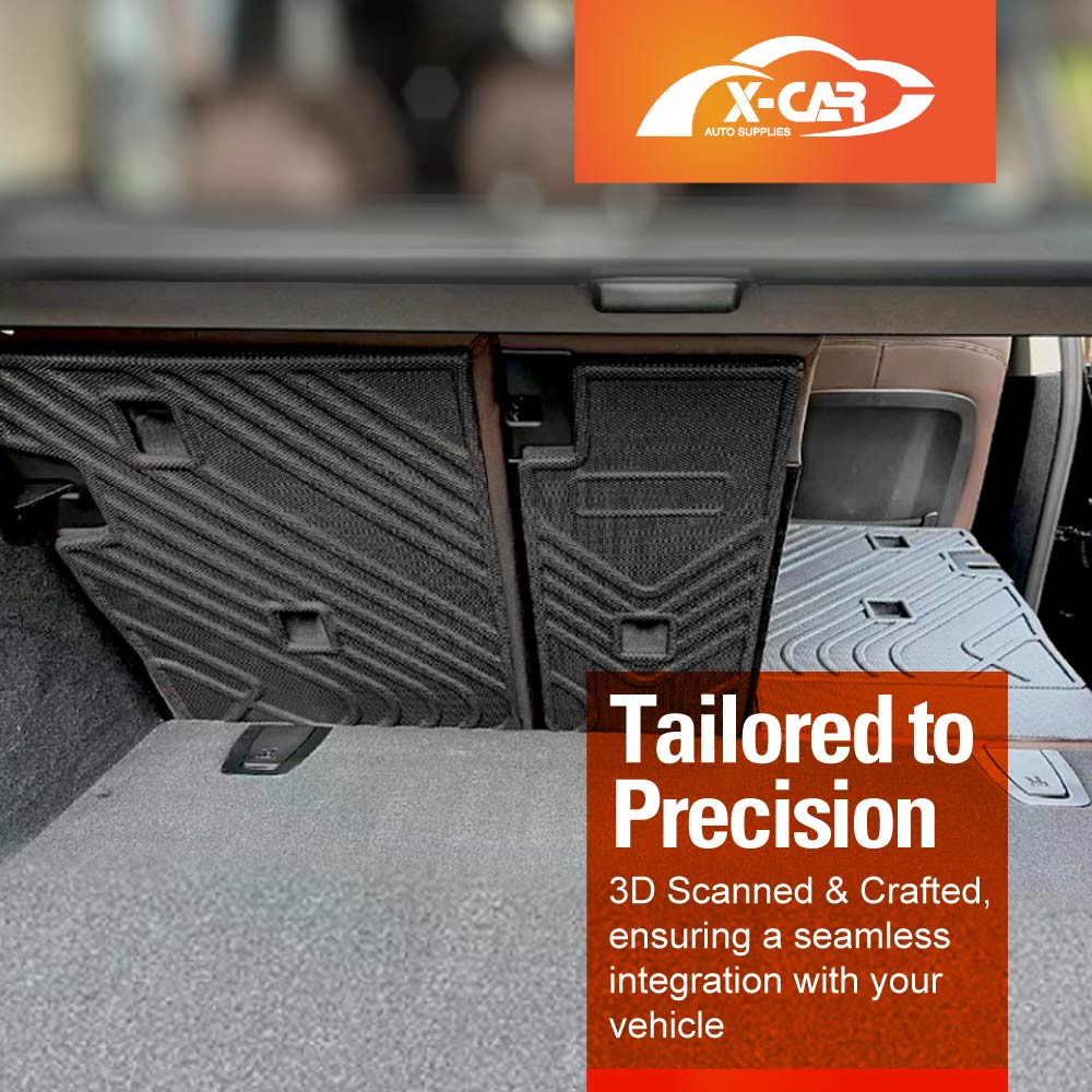 Boot Liner/ Back Seat Protector for BMW X3 G45 Series 2024-Onwards All Weather Car Mat - Image 7