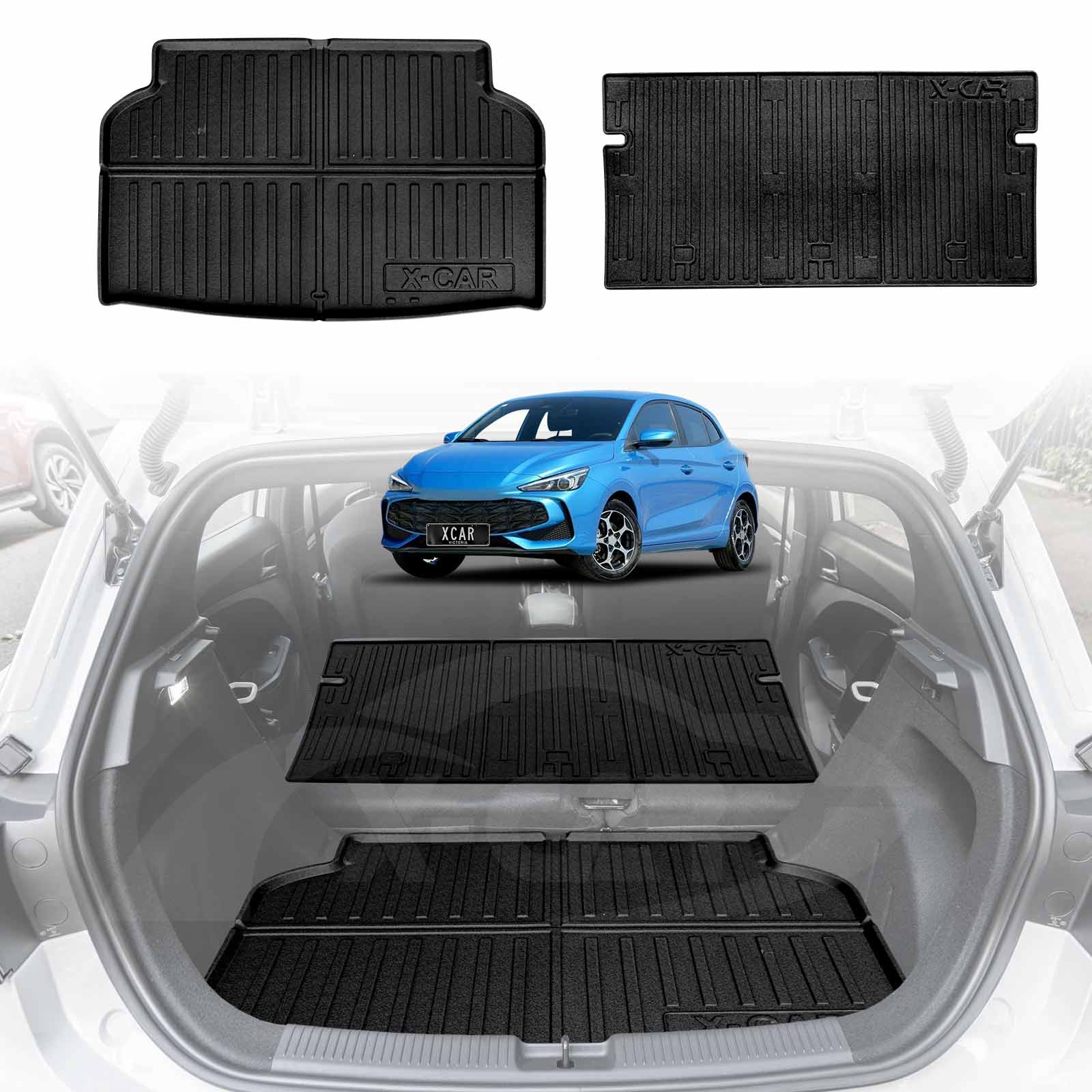 Boot Liner / Back Seat Protector for MG 3 MG3 2024-Onwards All-Weather Liners