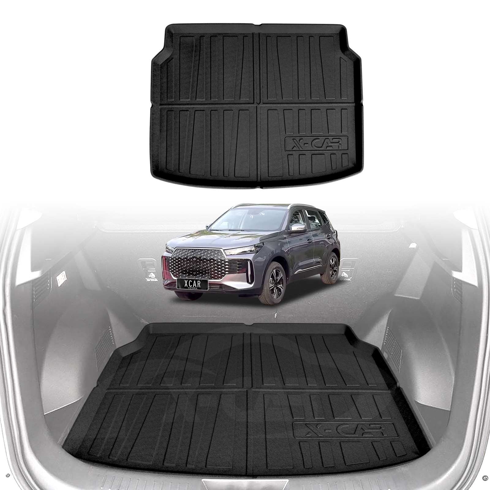 Boot Liner/ Back Seat Protector for Chery Tiggo 4 Pro 2024-Onwards All Weather Car Mats - Image 17