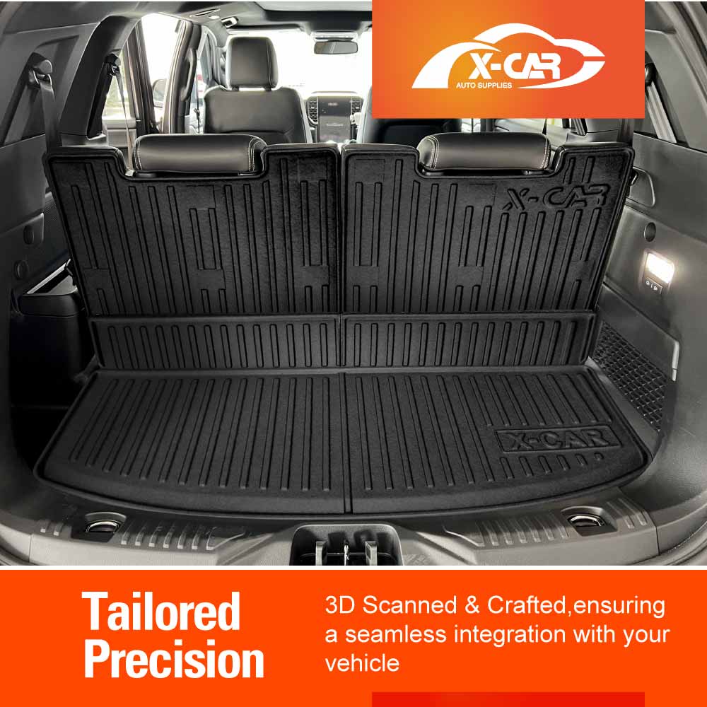 Boot Liner / Back Seat Protector for Ford Everest 2022-Onwards Cargo Trunk Mat - Image 4