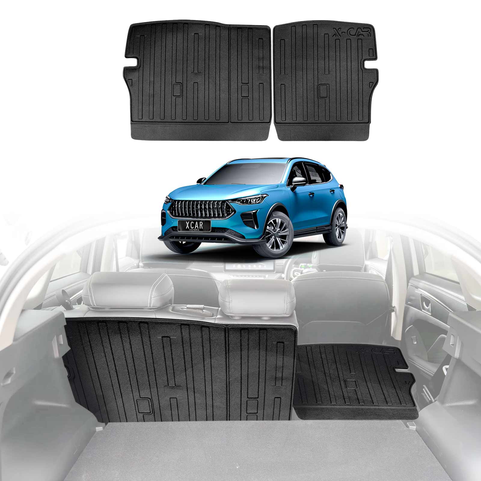 Boot Liner / Back Seat Protector for GWM Haval Jolion 2021-Onwards - Image 19