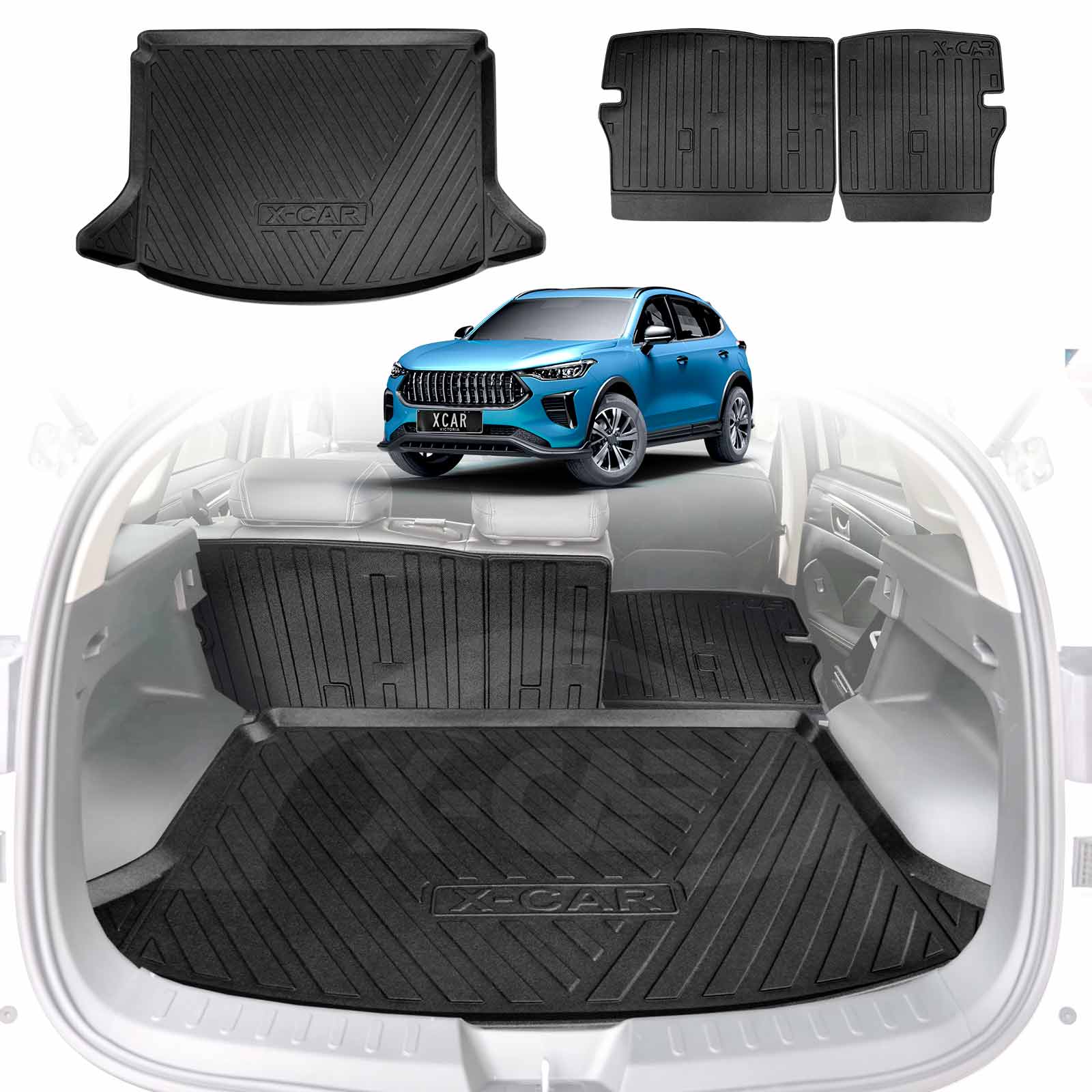 Boot Liner / Back Seat Protectors for GWM Haval Jolion 2024-Onwards - Image 28