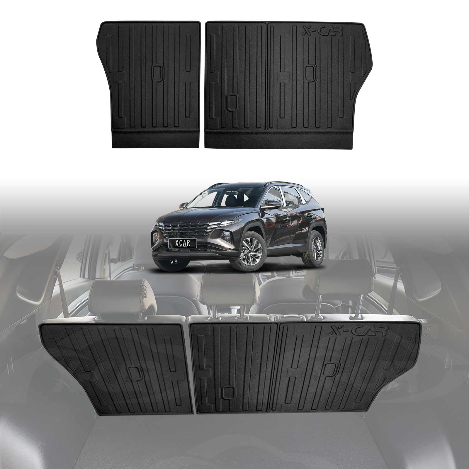 Boot Liner/ Back Seat Protector for Hyundai Tucson NX4 2021-Onwards All Weather Car Mats - Image 15