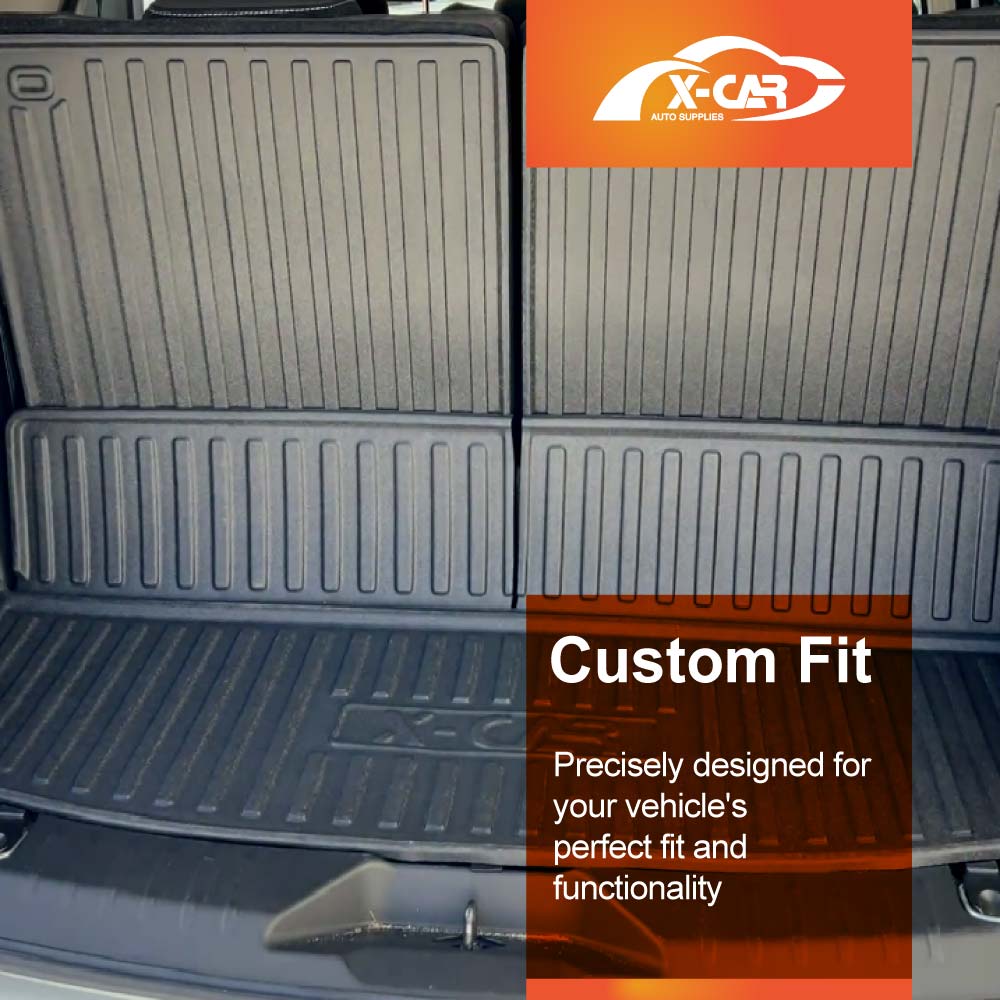 Boot Liner/ Back Seat Protector for Isuzu MU-X MUX 2022-Onwards All-Weather Trunk Cargo Mat - Image 5