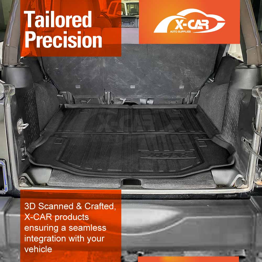Boot Liner for Jeep Wrangler JK Series 4-Door 2007-2018 - Image 2