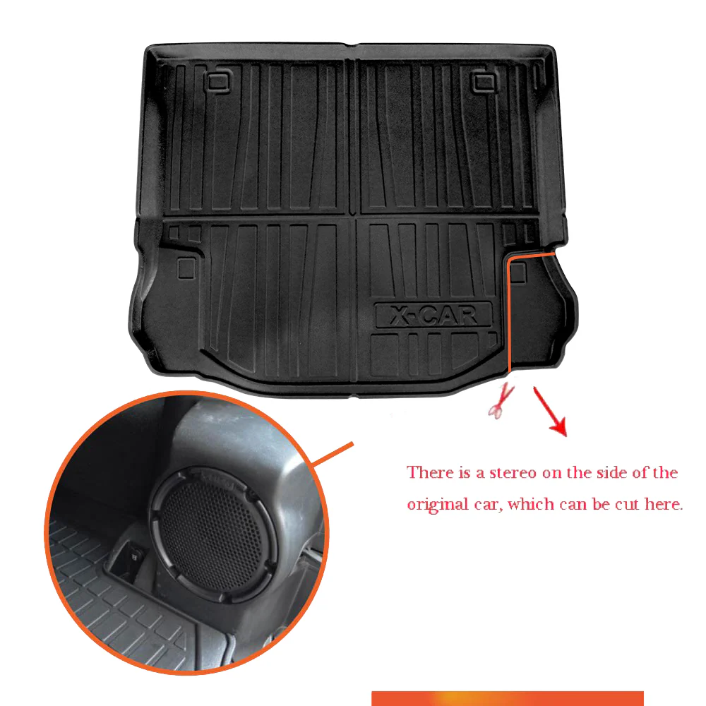 Boot Liner for Jeep Wrangler JK Series 4-Door 2007-2018 - Image 3