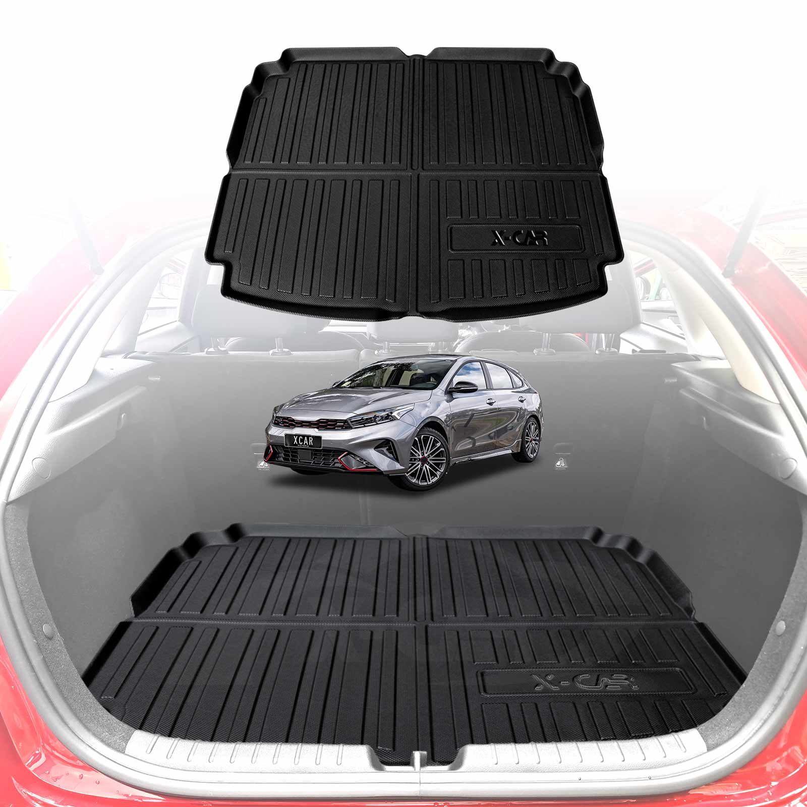 Boot Liner/ Back Seat Protector for Kia Cerato Hatch BD Series 2018-2024 - Image 16