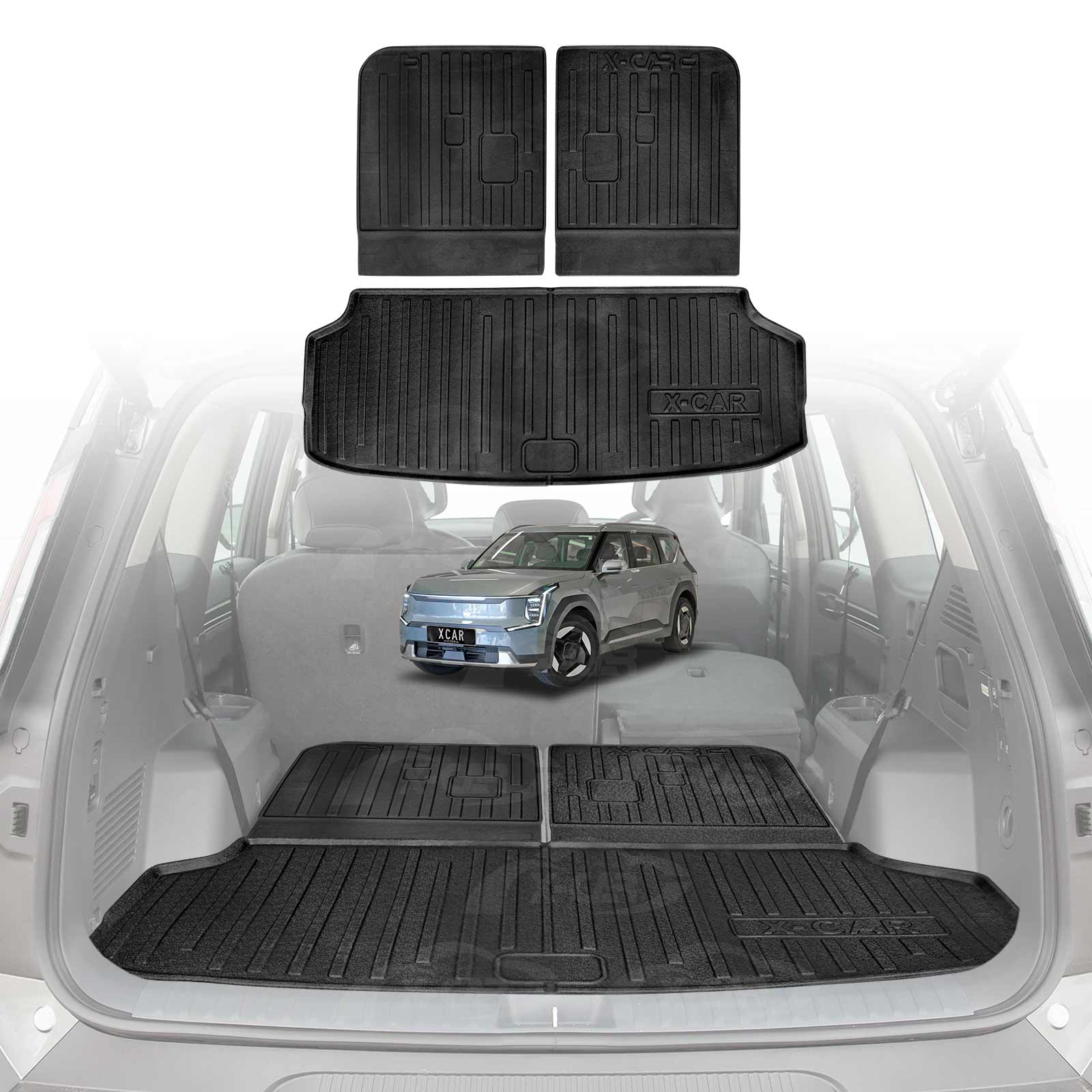 Boot Liners for Kia EV9 EV 9 2023-Onwards All Weather Cargo Mat