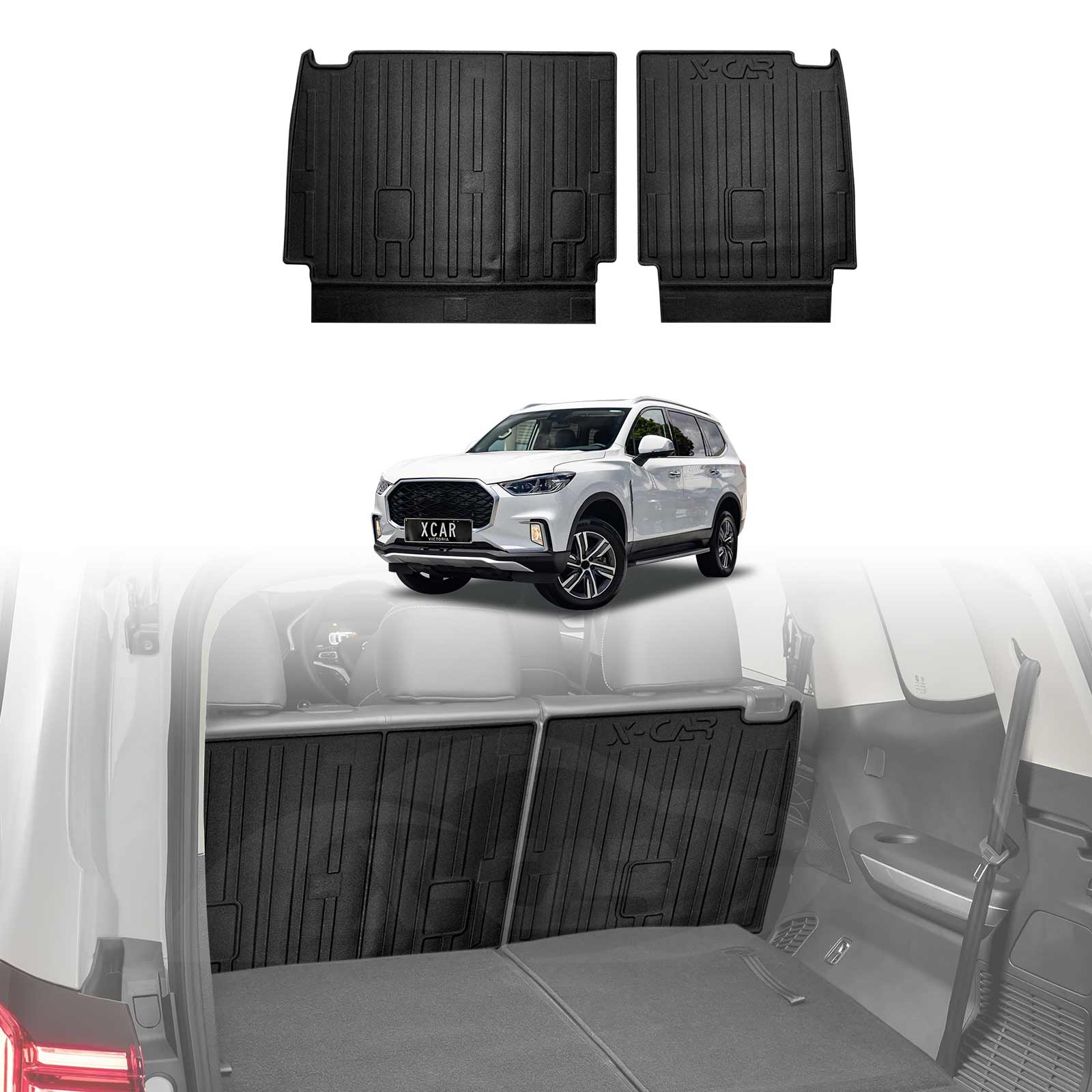Boot Liner/ Back Seat Protector for LDV D90 2017-2024 All-Weather Car Mat - Image 22