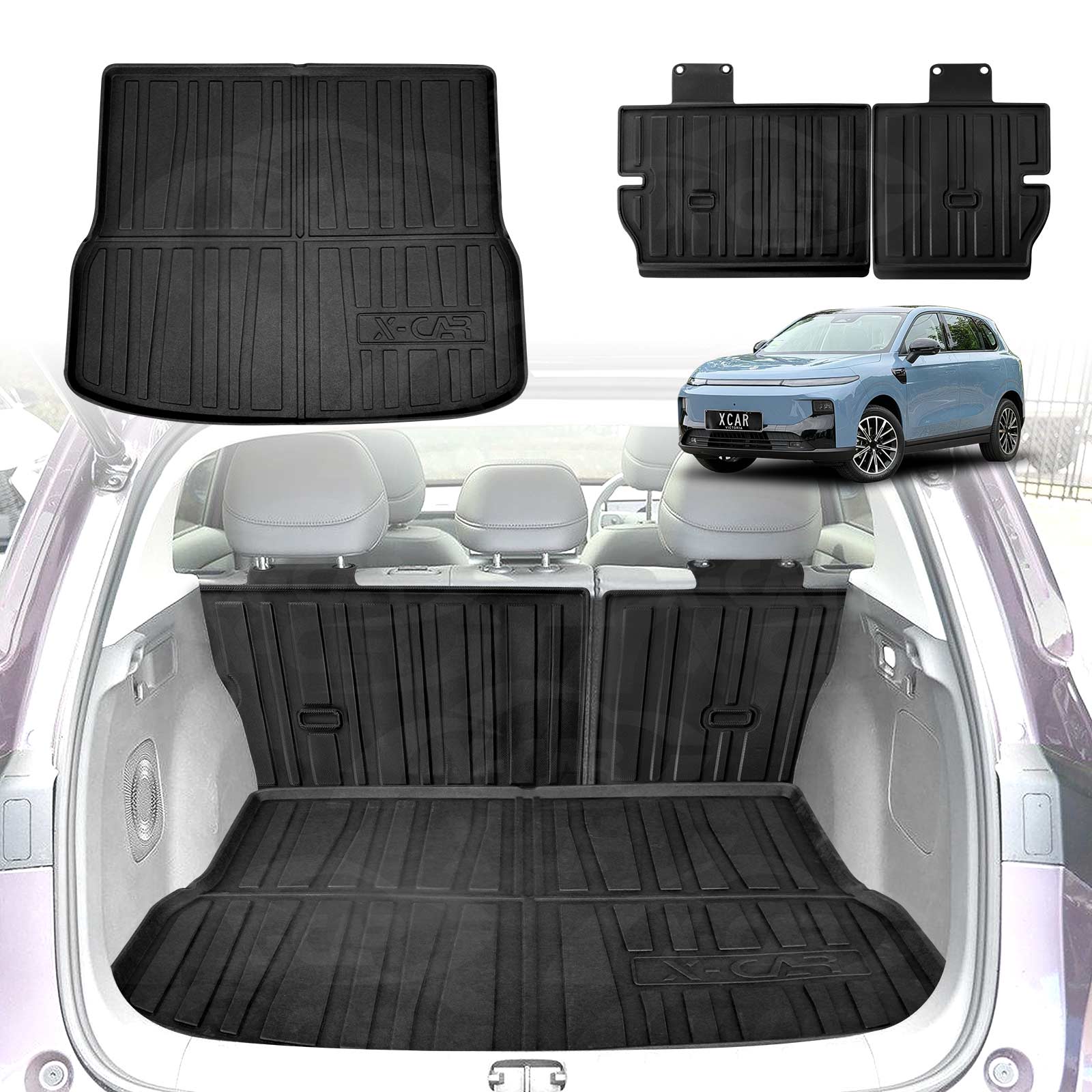 Boot Liner/ Back Seat Protector for Leapmotor B10 2025-Onwards Cargo Trunk Mat Luggage Tray