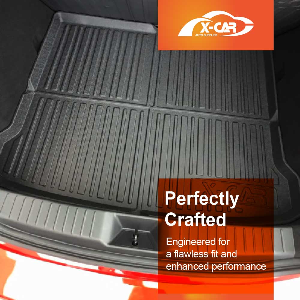 Boot Liner/ Back Seat Protector for Mazda 3 Hatch BP Series 2019-Onwards Cargo Mat - Image 6