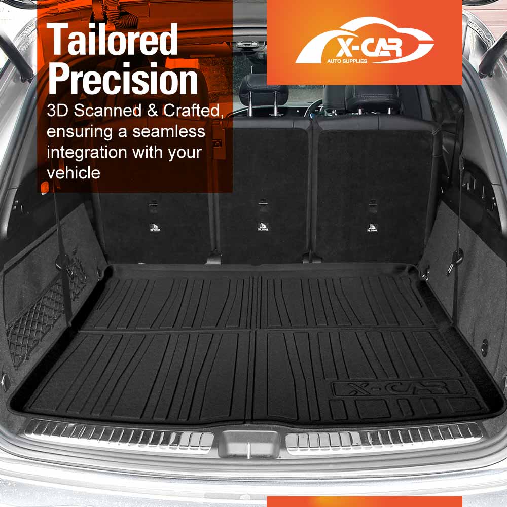 Boot Liner/ Back Seat Protector for Mercedes-Benz GLE 7 Seater 2018-Onwards All Weather Car Mat - Image 2