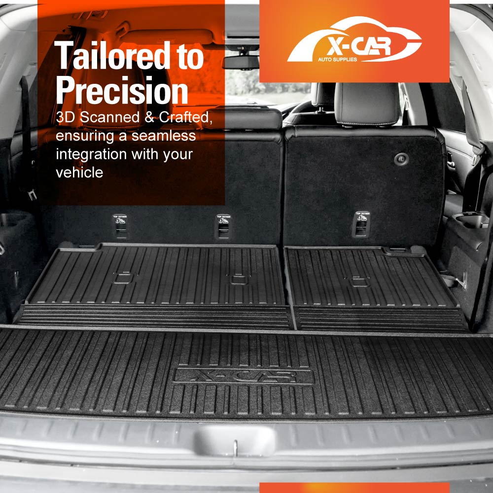 Boot Liners for Nissan Pathfinder R53 2022-Onwards Trunk Cargo Mat Luggage Tray - Image 3