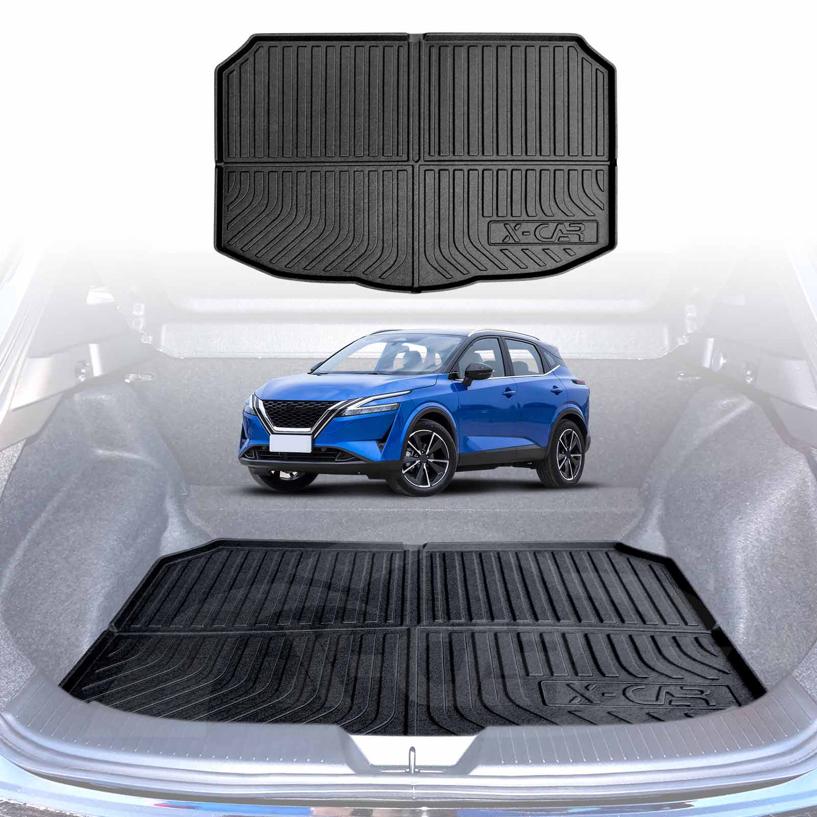 Boot Liner/Back Seat Protector for Nissan QASHQAI J12 Series 2022-Onwards All-Weather Cargo - Image 24