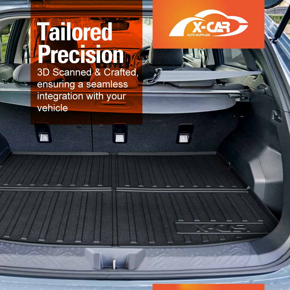 Boot Liner/ Back Seat Protector for Subaru Crosstrek 2023-Onwards All Weather Cargo Mat - Image 10