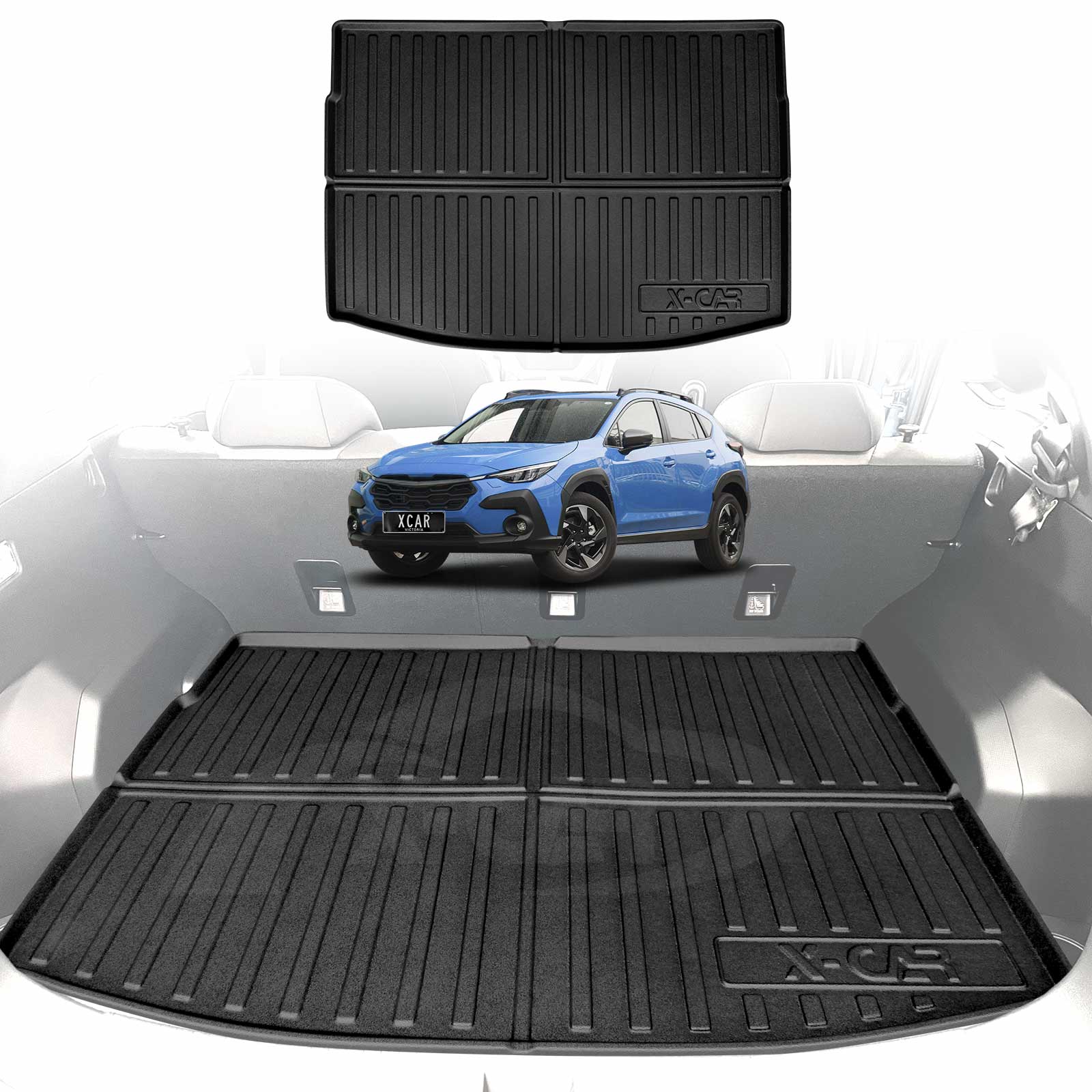 Boot Liner/ Back Seat Protector for Subaru Crosstrek 2023-Onwards All Weather Cargo Mat - Image 16
