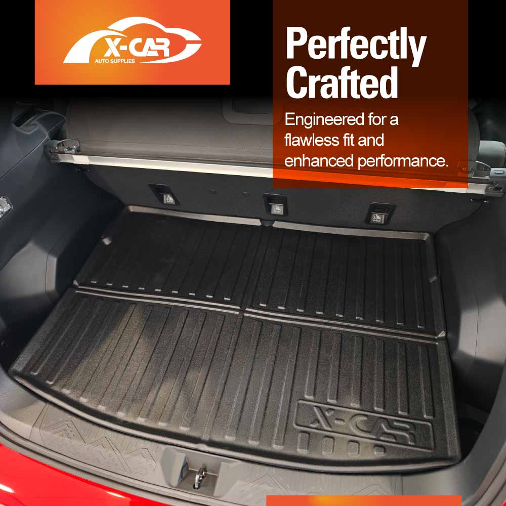Boot Liner/ Back Seat Protector for Subaru Crosstrek 2023-Onwards All Weather Cargo Mat - Image 2