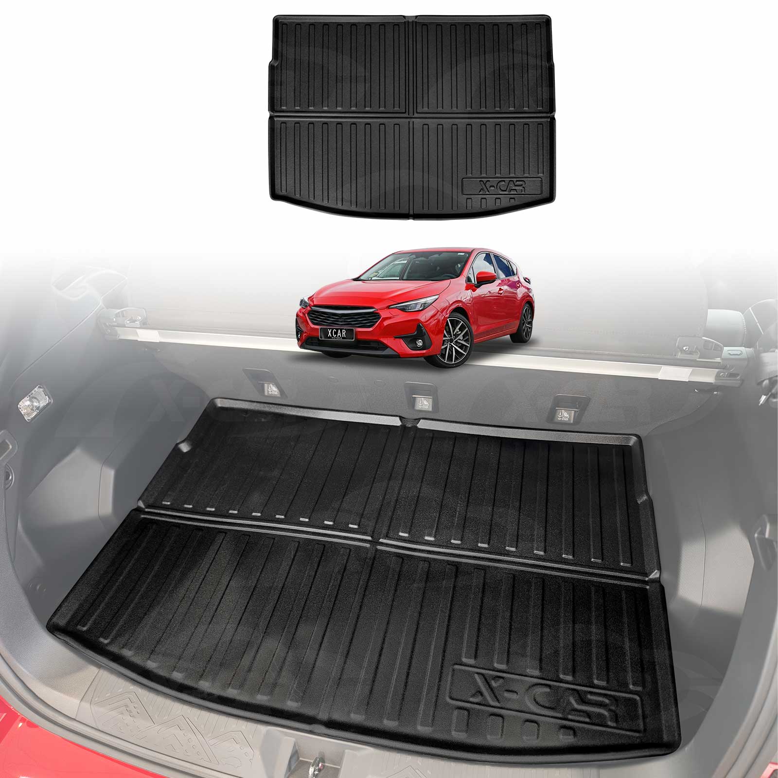 Boot Liner/ Back Seat Protector for Subaru Impreza G6 Hatch 2023-Onwards All Weather Cargo Mat - Image 13
