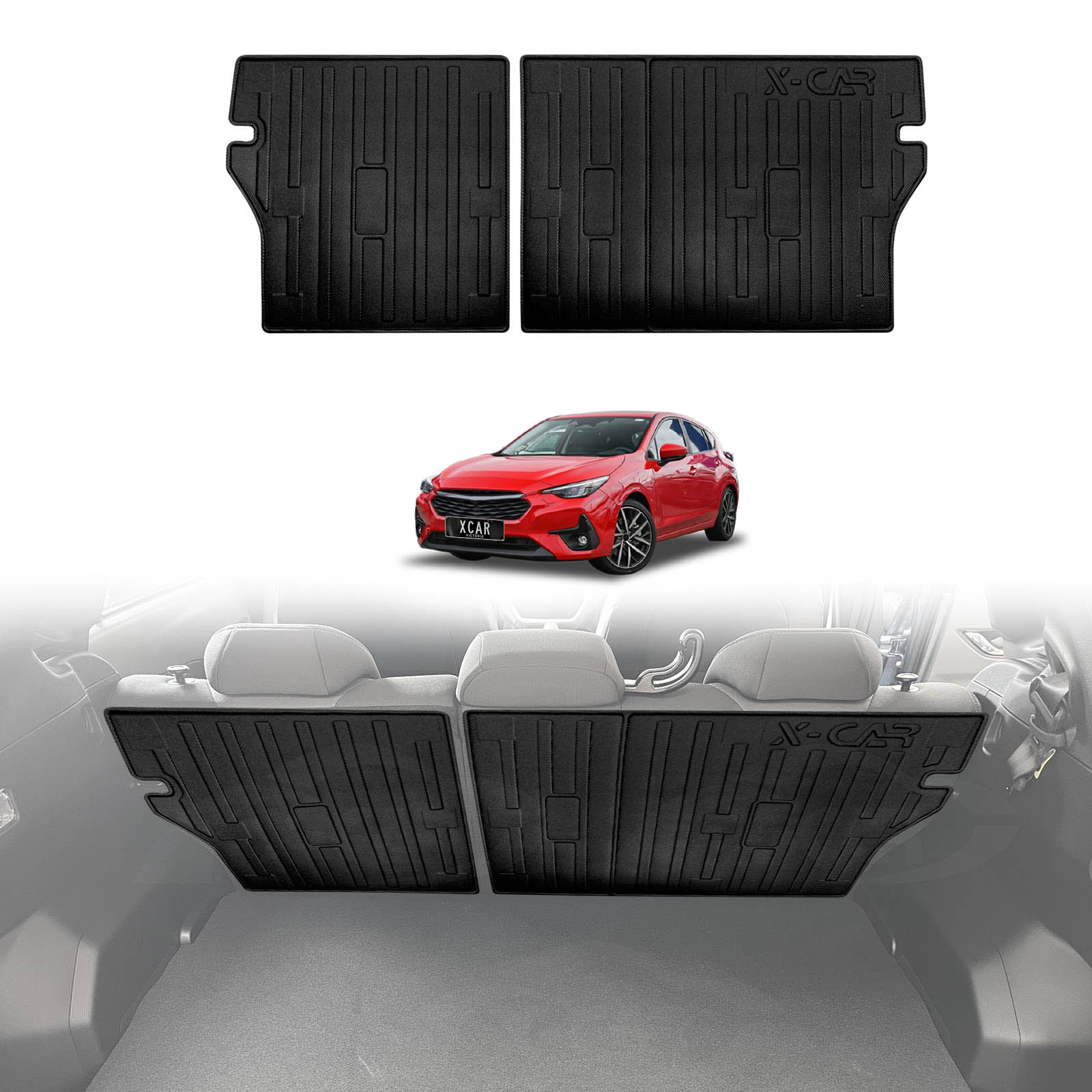 Boot Liner/ Back Seat Protector for Subaru Impreza G6 Hatch 2023-Onwards All Weather Cargo Mat - Image 15