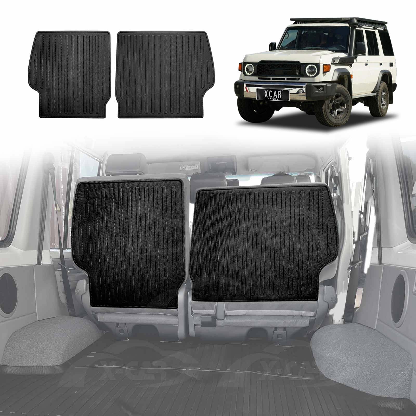 Boot Liner/Back Seat Protector for Toyota Landcruiser 70/76 Series 2023-Onwards Cargo Trunk Mat Luggage Tray - Image 16