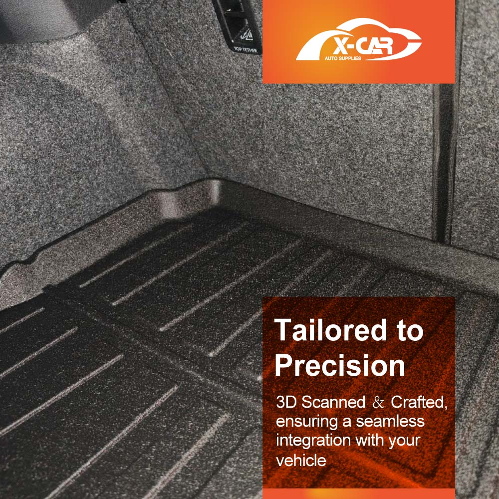 Boot Liner/ Back Seat Protector for Volkswagen Polo MK6 Hatch 2018-Onwards Cargo Mat - Image 3