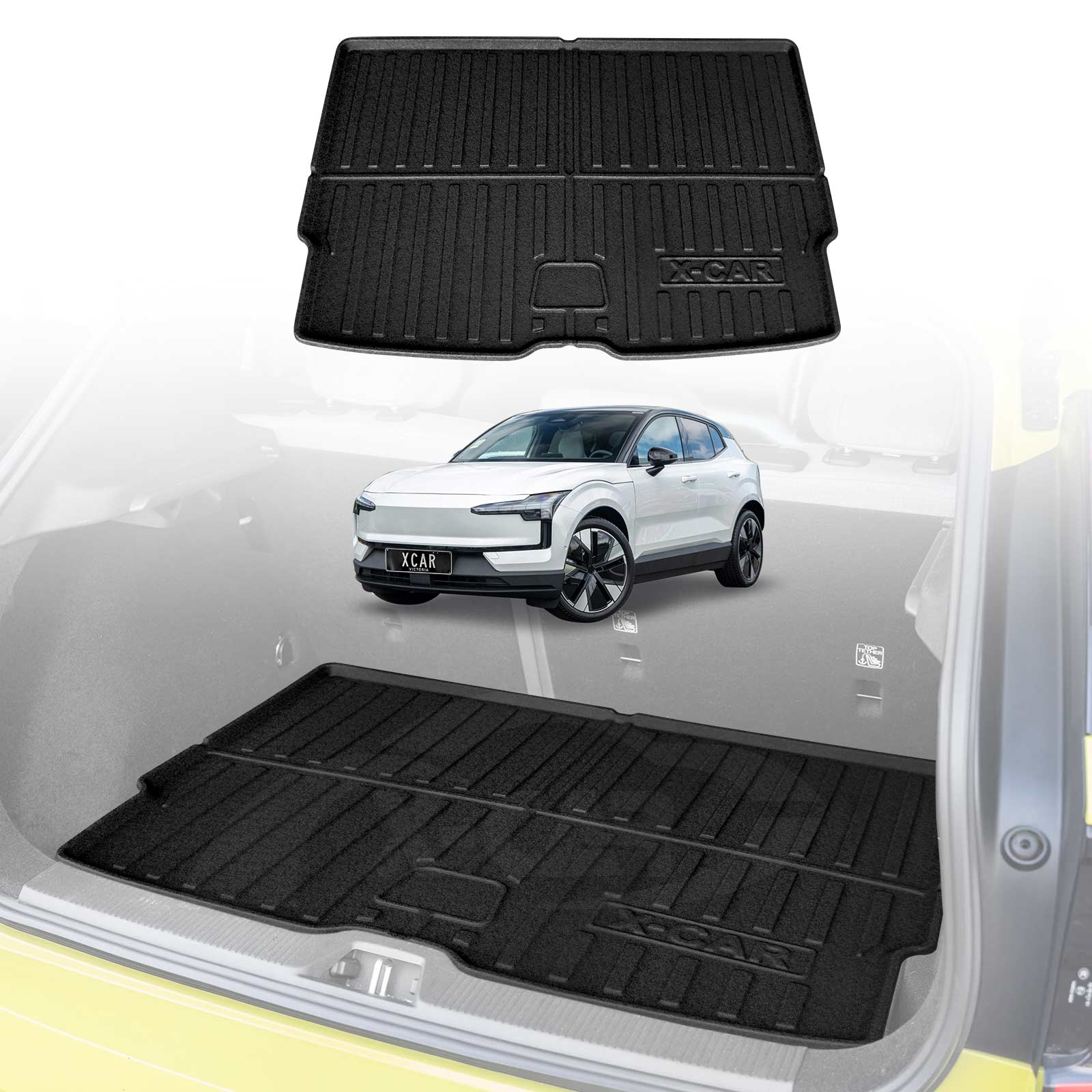 Boot Liner/ Back Seat Protector for Volvo EX30 2024-Onwards Cargo Trunk Mat Luggage Tray - Image 15